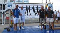 El equipo italiano, L`Aguila, culmina la mejor jornada y pasa a liderar la clasificación del III Campeonato del Mundo de Pesca de Altura al Brumeo por Clubes